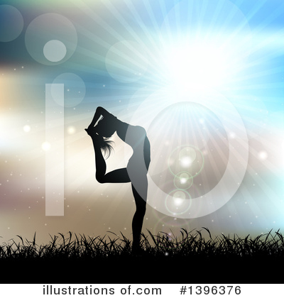 Yoga Clipart #1396376 by KJ Pargeter