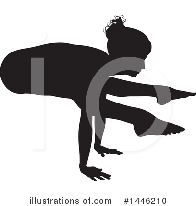 Royalty-Free (RF) Yoga Clipart Illustration by AtStockIllustration - Stock Sample #1446210