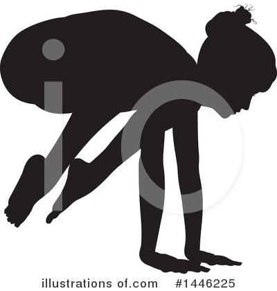 Royalty-Free (RF) Yoga Clipart Illustration by AtStockIllustration - Stock Sample #1446225