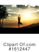Yoga Clipart #1612447 by KJ Pargeter