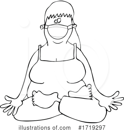 Royalty-Free (RF) Yoga Clipart Illustration by djart - Stock Sample #1719297