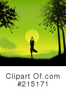 Yoga Clipart #215171 by KJ Pargeter