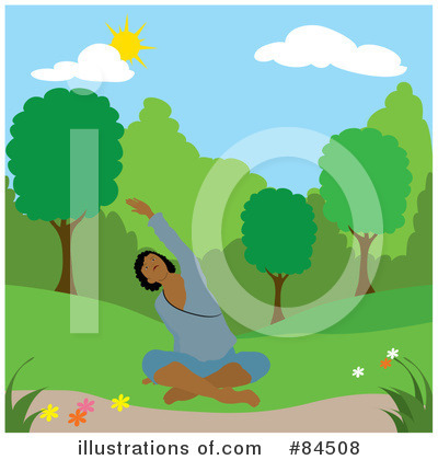 Yoga Clipart #84508 by Pams Clipart