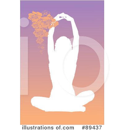 Royalty-Free (RF) Yoga Clipart Illustration by mayawizard101 - Stock Sample #89437