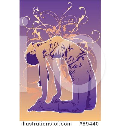 Royalty-Free (RF) Yoga Clipart Illustration by mayawizard101 - Stock Sample #89440