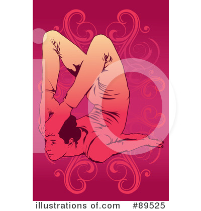 Royalty-Free (RF) Yoga Clipart Illustration by mayawizard101 - Stock Sample #89525