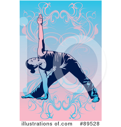 Royalty-Free (RF) Yoga Clipart Illustration by mayawizard101 - Stock Sample #89528
