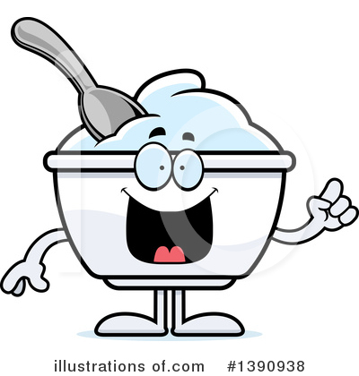 Royalty-Free (RF) Yogurt Mascot Clipart Illustration by Cory Thoman - Stock Sample #1390938