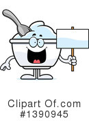 Yogurt Mascot Clipart #1390945 by Cory Thoman