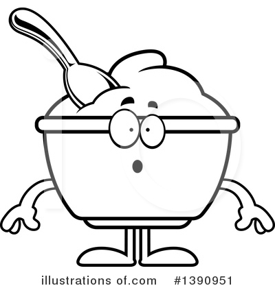Royalty-Free (RF) Yogurt Mascot Clipart Illustration by Cory Thoman - Stock Sample #1390951