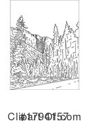 Yosemite Clipart #1794157 by patrimonio