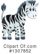 Zebra Clipart #1307852 by visekart