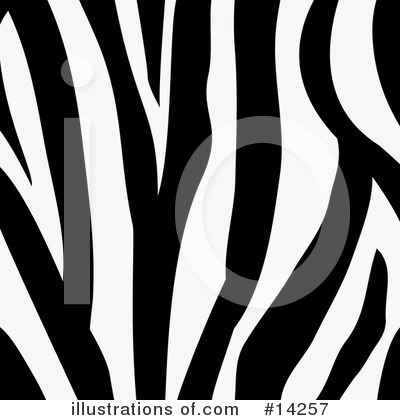 Zebra Stripes Clipart #14257 by AtStockIllustration