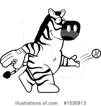 Royalty-Free (RF) Zebra Clipart Illustration by Cory Thoman - Stock Sample #1530813