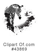 Zebra Clipart #43869 by Arena Creative