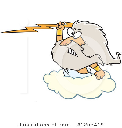 Royalty-Free (RF) Zeus Clipart Illustration by toonaday - Stock Sample #1255419