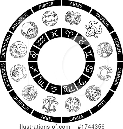 Horoscop Clipart #1744356 by AtStockIllustration