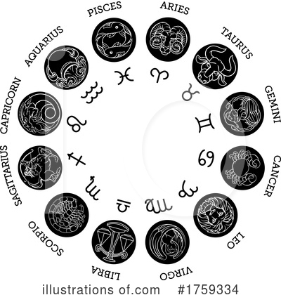 Horoscop Clipart #1759334 by AtStockIllustration