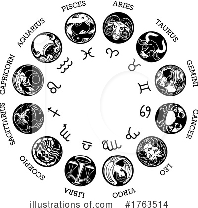 Royalty-Free (RF) Zodiac Clipart Illustration by AtStockIllustration - Stock Sample #1763514