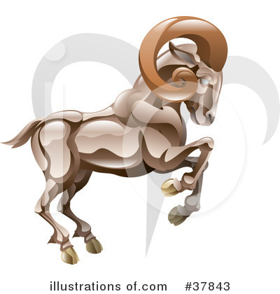 Aries Clipart #37843 by AtStockIllustration