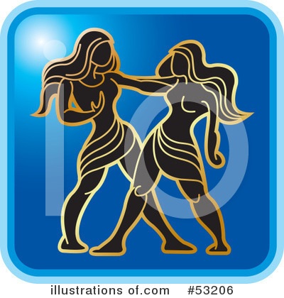 Royalty-Free (RF) Zodiac Clipart Illustration by Lal Perera - Stock Sample #53206