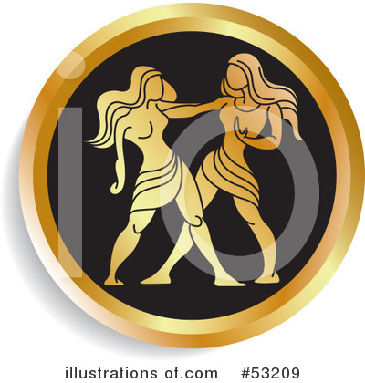Royalty-Free (RF) Zodiac Clipart Illustration by Lal Perera - Stock Sample #53209