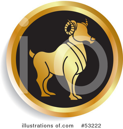 Royalty-Free (RF) Zodiac Clipart Illustration by Lal Perera - Stock Sample #53222