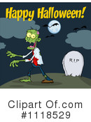 Zombie Clipart #1118529 by Hit Toon