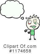 Zombie Clipart #1174658 by lineartestpilot