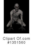Zombie Clipart #1351560 by KJ Pargeter