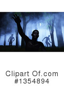 Zombie Clipart #1354894 by KJ Pargeter