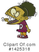 Zombie Clipart #1425318 by toonaday