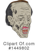 Zombie Clipart #1449802 by patrimonio