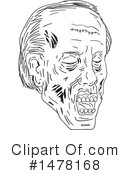 Zombie Clipart #1478168 by patrimonio
