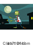 Zombie Clipart #1719449 by Hit Toon