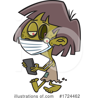 Zombie Clipart #1724462 by toonaday
