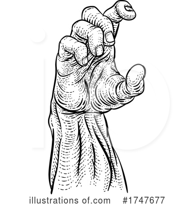 Royalty-Free (RF) Zombie Clipart Illustration by AtStockIllustration - Stock Sample #1747677